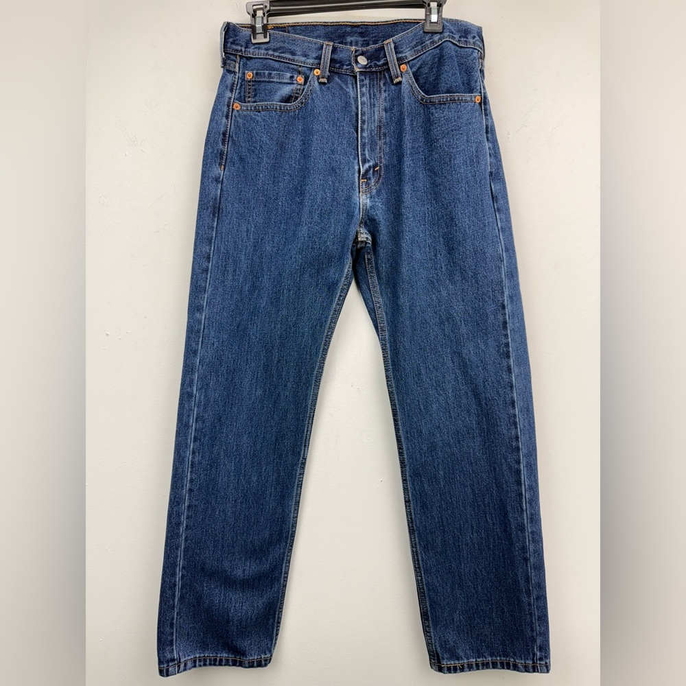 Levi’s 505 size 32x30 Men’s Blue Denim Regular Fit Straight Leg Jeans